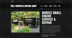 Desktop Screenshot of fullthrottlerepairshop.com